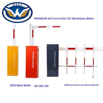 Wonsun CE Approved High Speed ​​DC Motor Traffic Barrier Gate Brushless DC Motor Parking Entry Boom Barrier DC-DZ-130