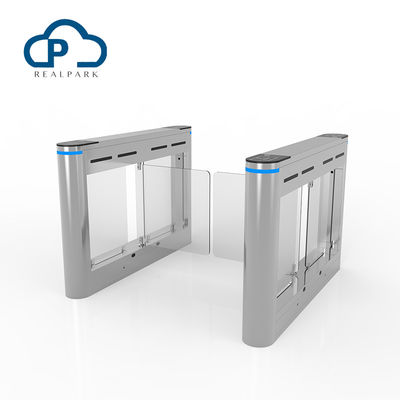 Les systèmes automatiques de porte de sécurité d'approvisionnement de barrière d'oscillation écrivent et sortent la porte de barrière d'oscillation
